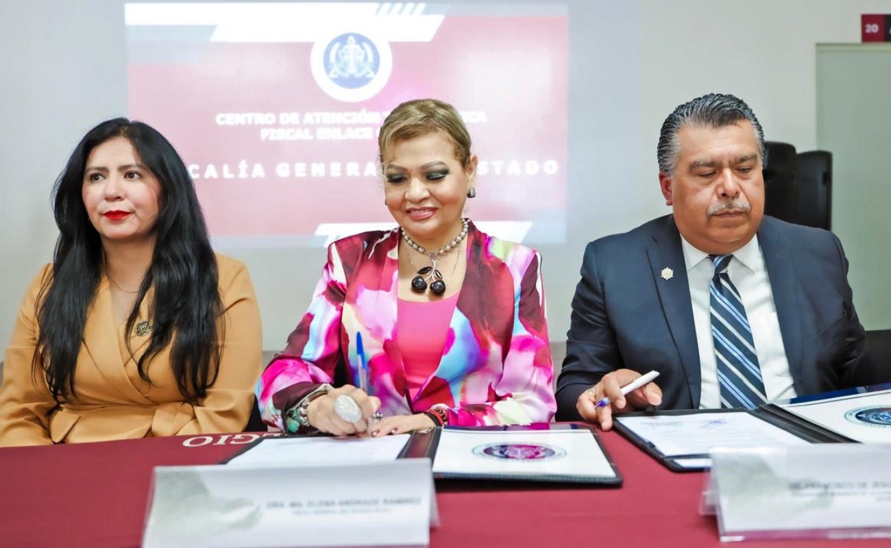 Firman convenio Fiscalía BC y Universidad Vizcaya