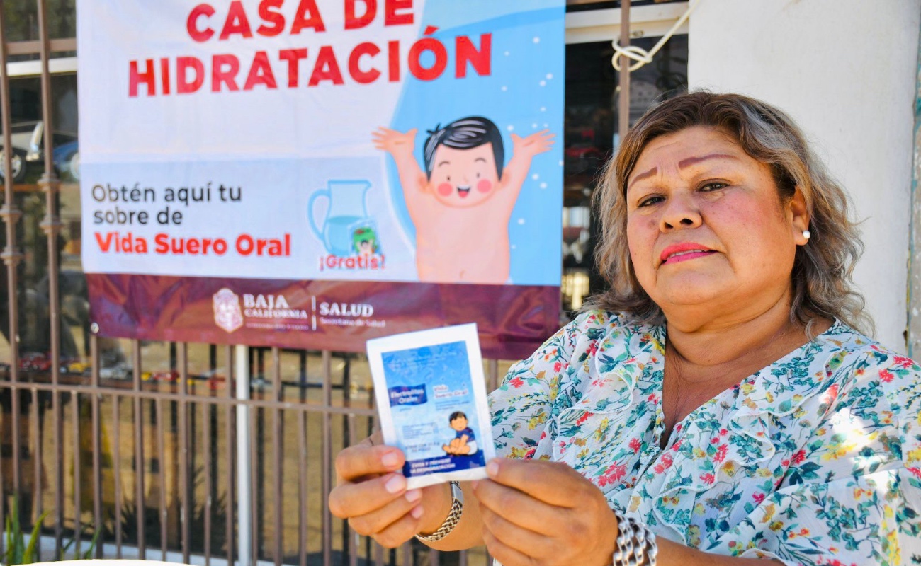 Continúan las casas de hidratación para enfrentar las altas temperaturas en Mexicali