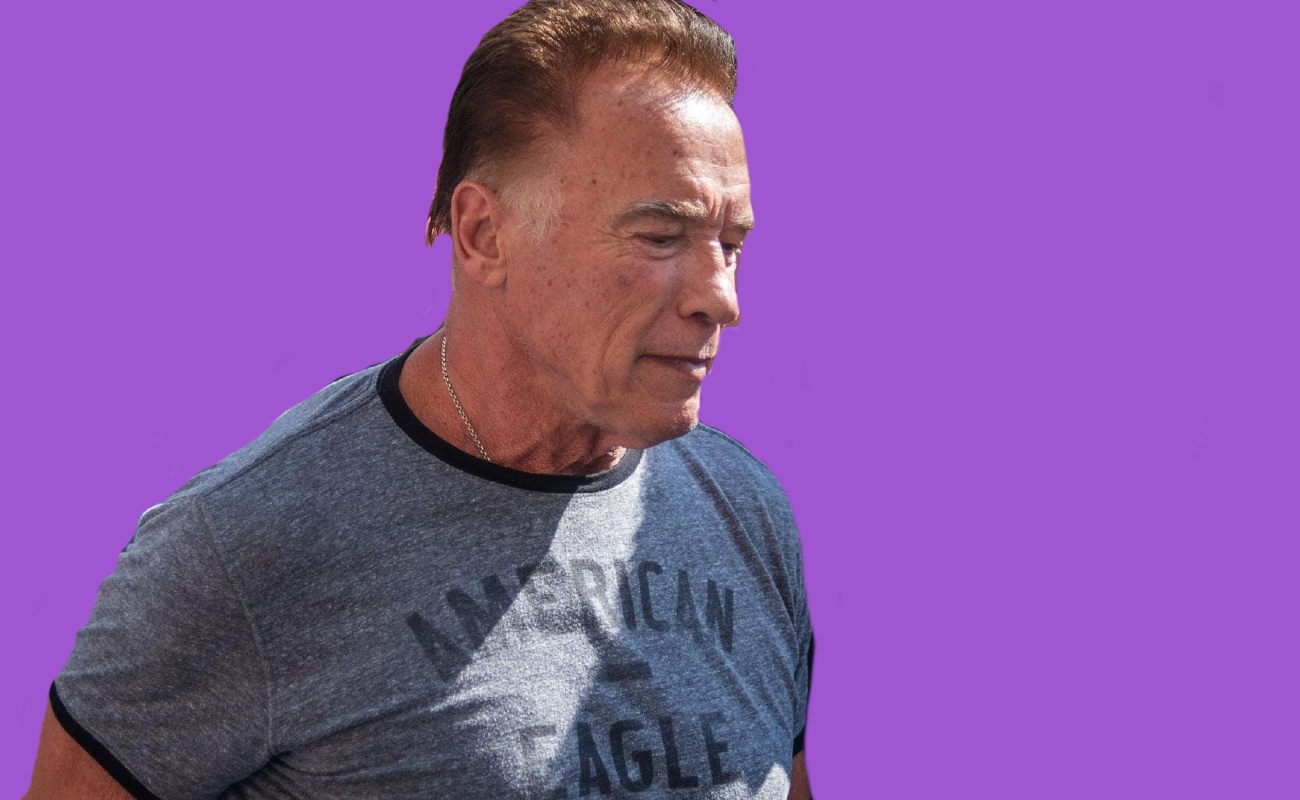 Con patada voladora agreden a Arnold Schwarzenegger en Sudáfrica