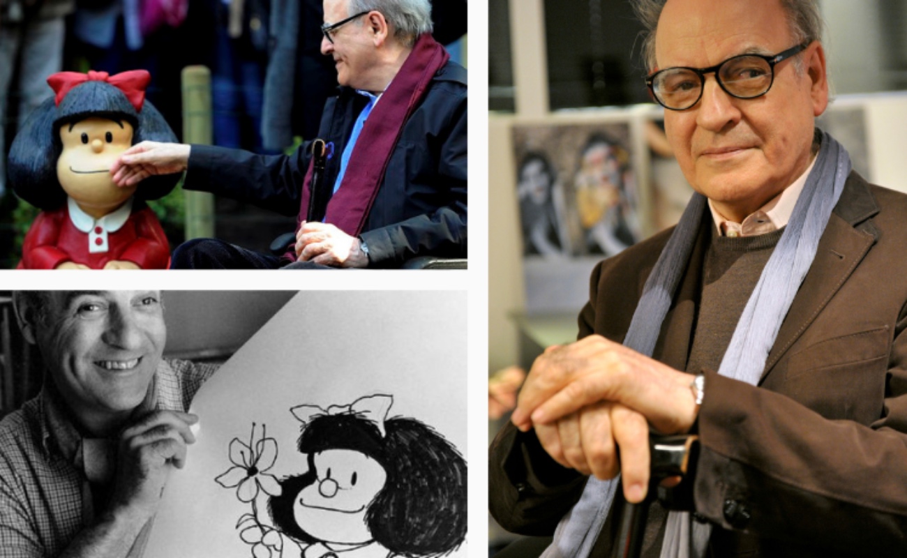 Fallece el caricaturista Quino, creador de Mafalda
