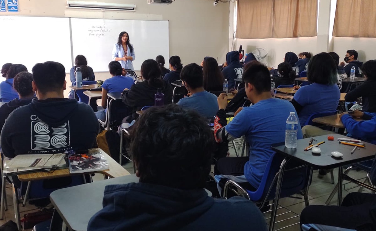 Beneficia IMCAD a más de 300 estudiantes del COBACH con pláticas preventivas