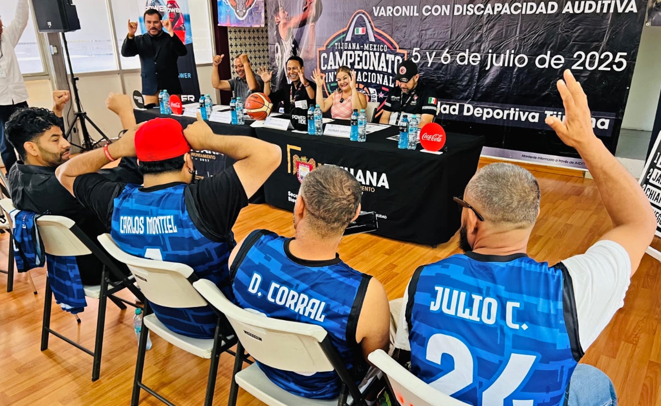 Anuncia IMDET Campeonato Internacional de Básquetbol para Personas con Discapacidad Auditiva