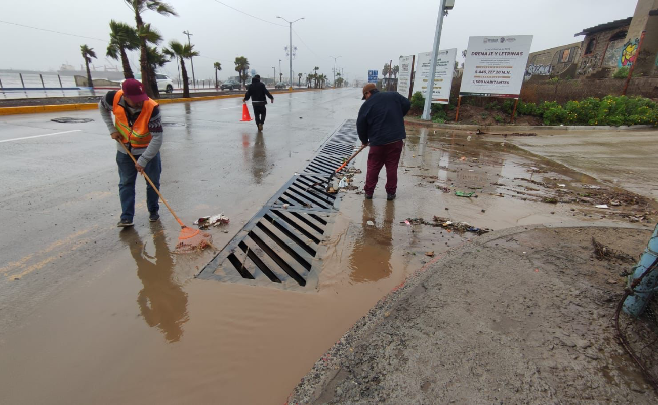 Atendió Gobierno de Ensenada 32 incidentes por lluvias: Armando Ayala