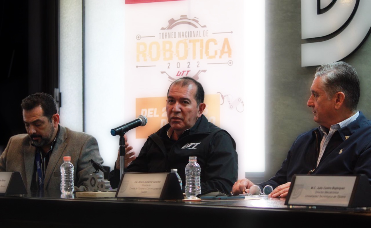 Realizará UTT décima edición del Torneo Nacional de Robótica