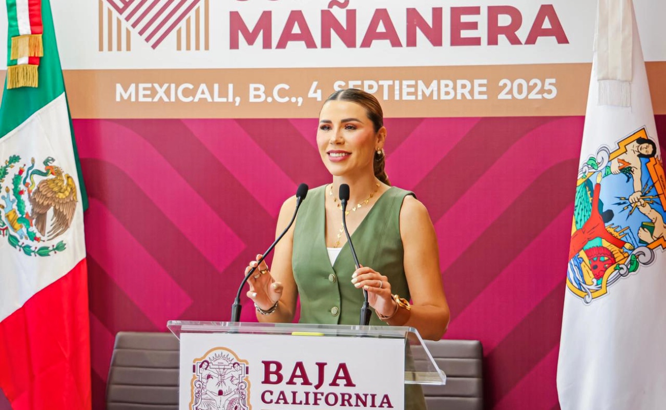 Resalta Marina del Pilar acciones federales que impactan en positivo a BC