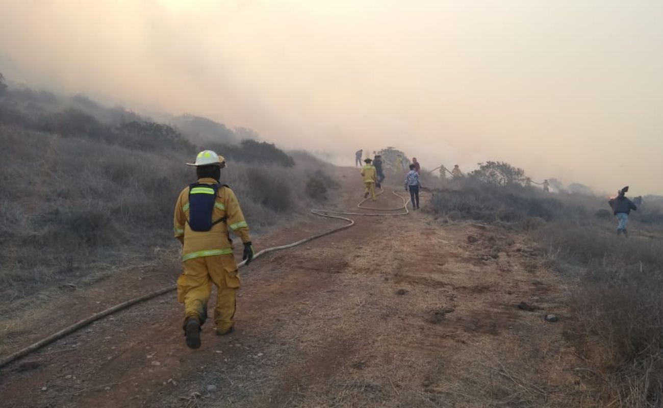 Continúan labores de prevención de incendios forestales en BC