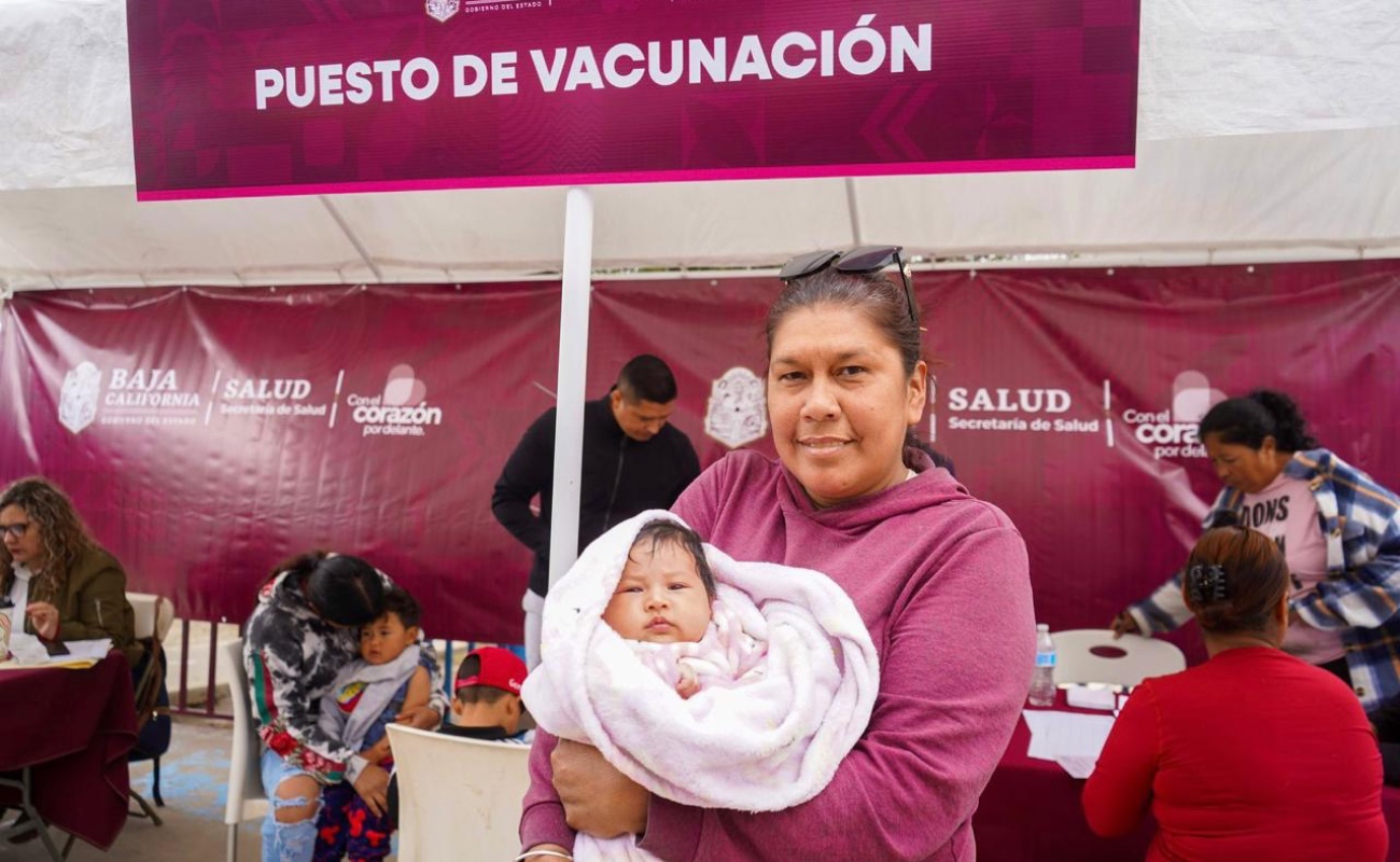 Exhorta Secretaría de Salud BC a vacunar a los infantes contra la tos ferina