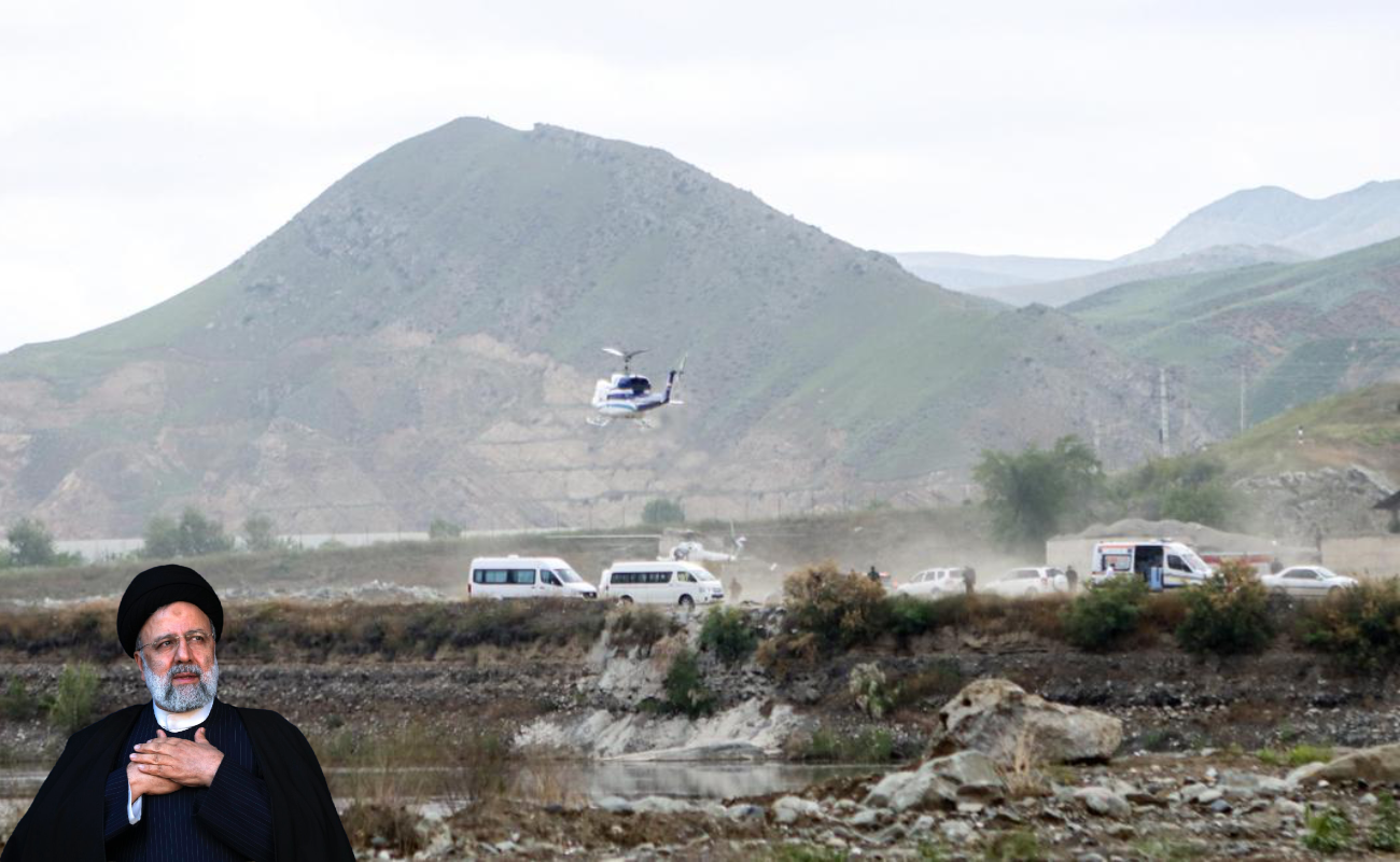 Localizan helicóptero en el que viajaba el presidente Raisi, luego de un aterrizaje forzoso, informa Ejército israelí