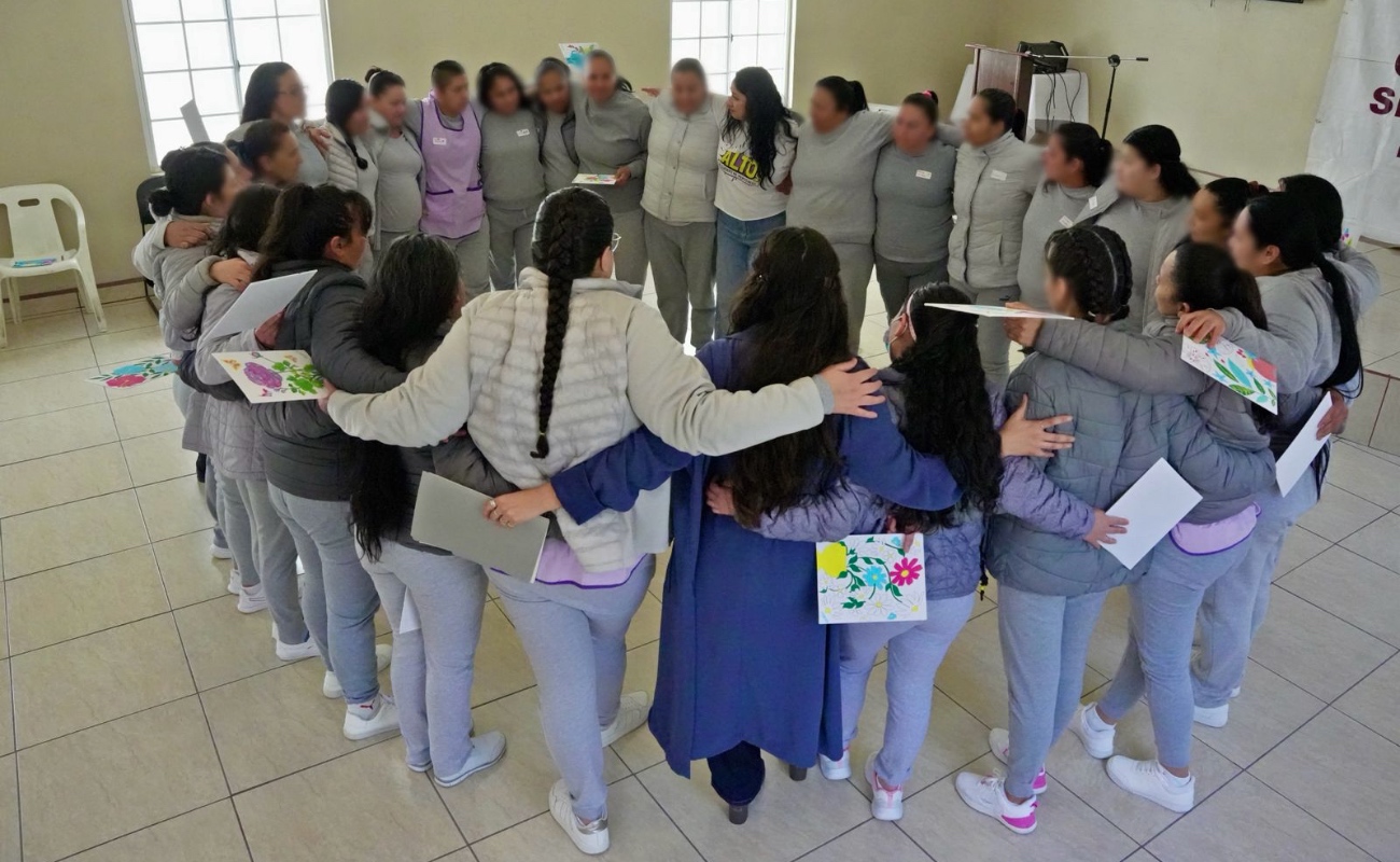 Viven mujeres privadas de la libertad jornada terapéutica