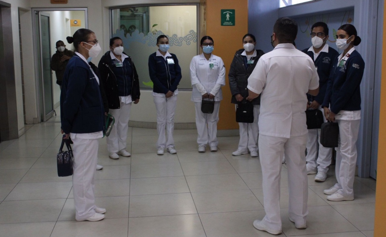 Reactivan prácticas profesionales en campo clínico para estudiantes de enfermería en el HGT