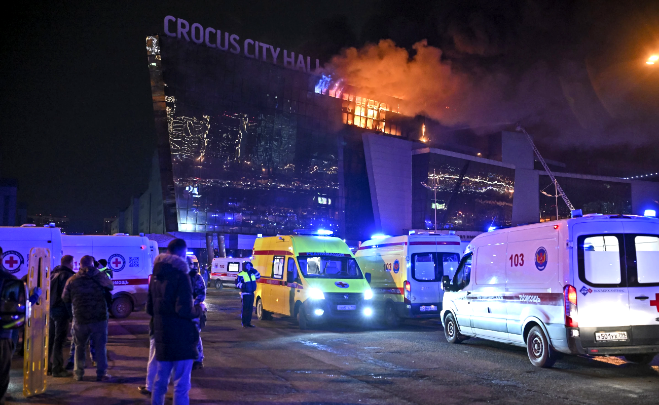 Suman 60 los muertos por atentado terrorista en Rusia