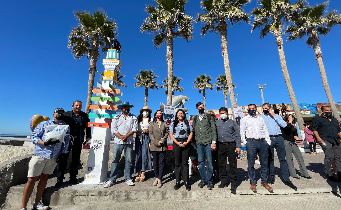 Instalan señalética turística en Playas de Tijuana
