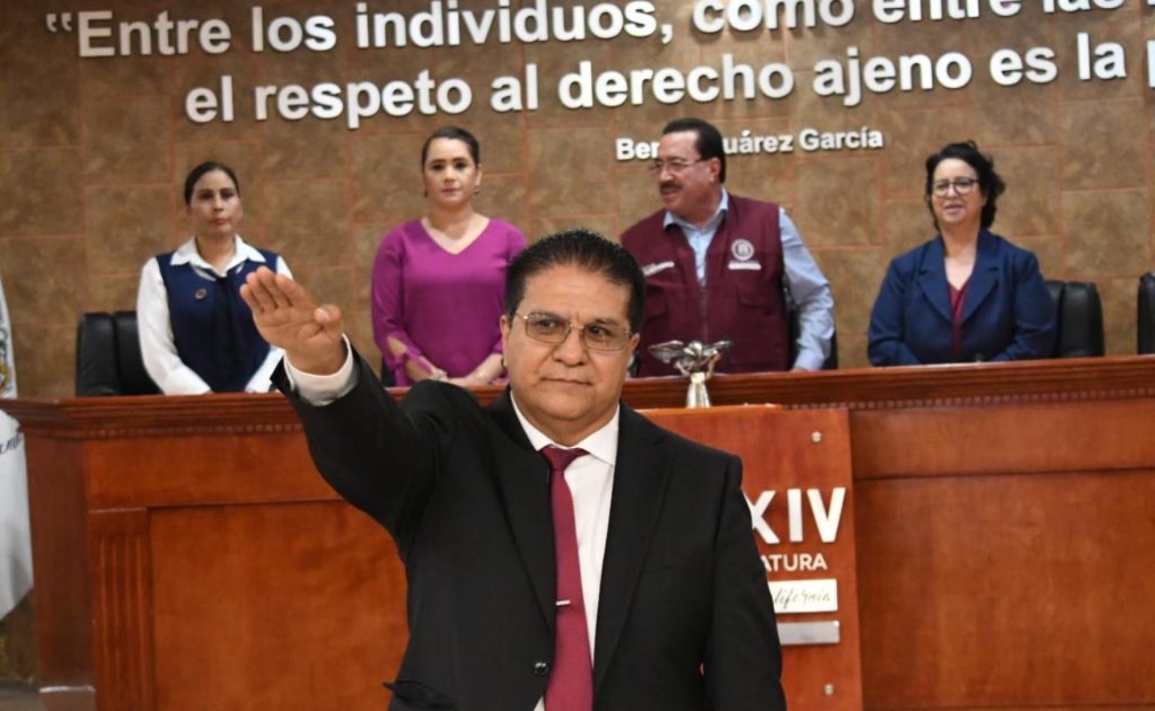 Nombra Congreso de BC a Javier Guadalupe Salas Espinoza como Fiscal Anticorrupción