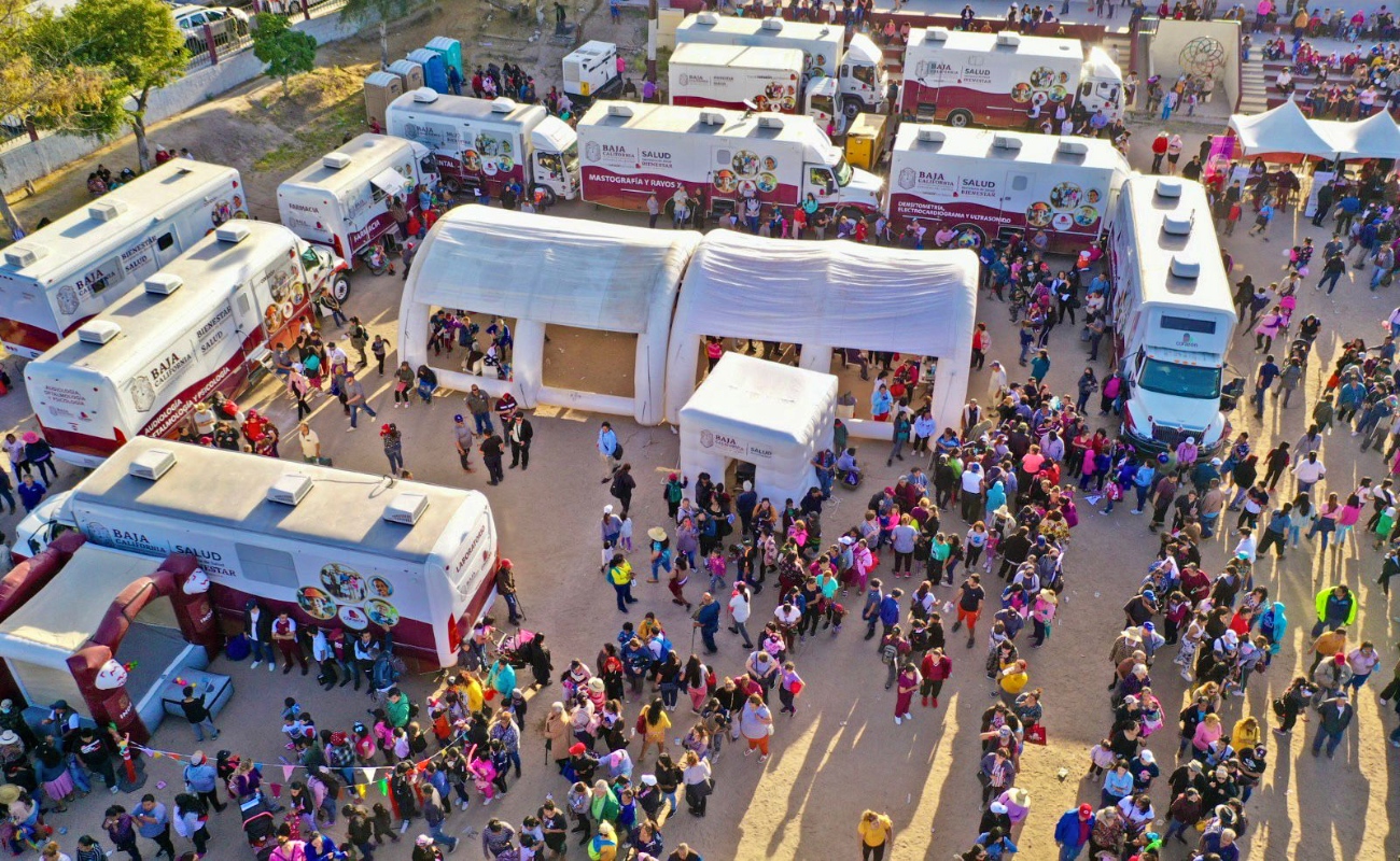 Caravanas de salud en Baja California llevan servicios para toda la familia del 11 al 15 de marzo