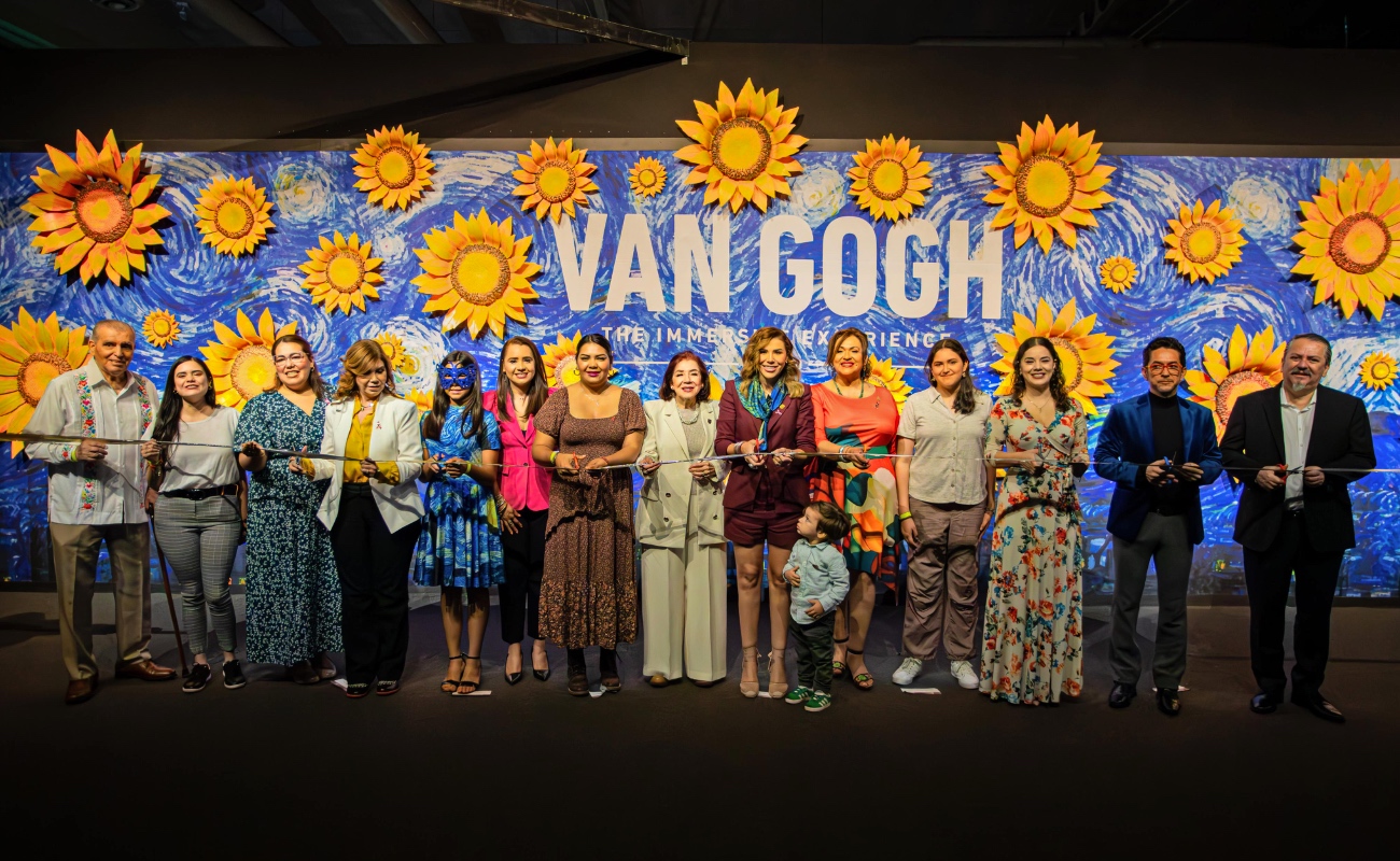 Inaugura Marina del Pilar Van Gogh, una experiencia inmersiva en Mexicali