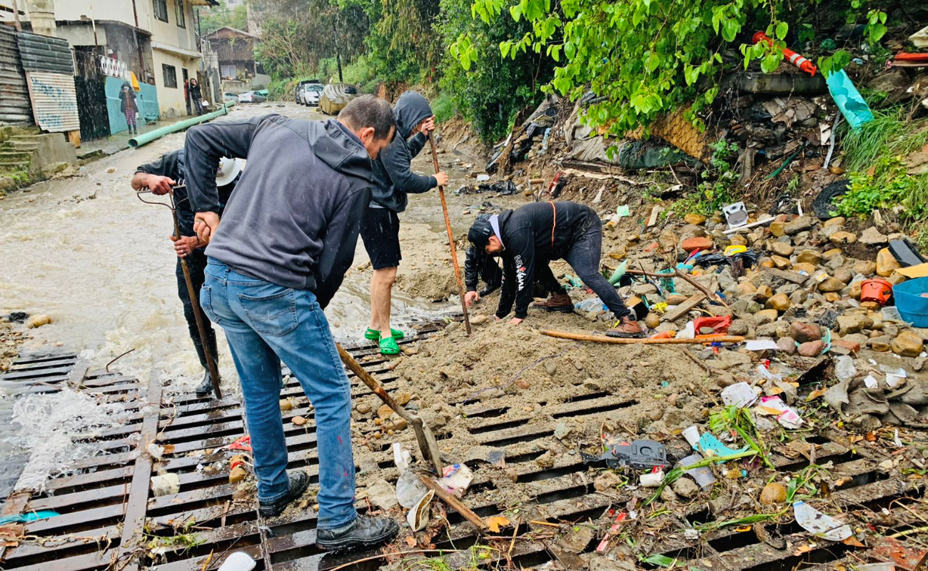 Atiende Protección Civil 30 reportes durante las lluvias en Tijuana