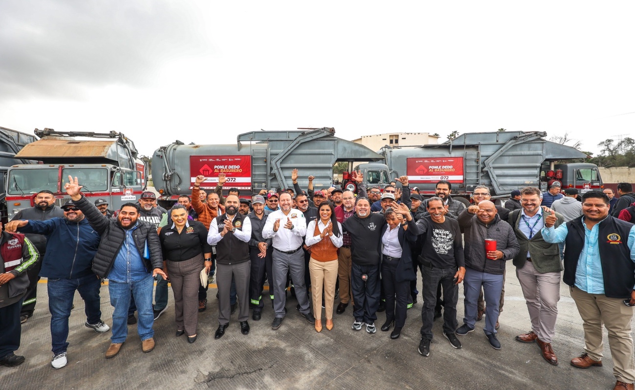 Inauguran talleres municipales y anuncian más camiones recolectores para Tijuana