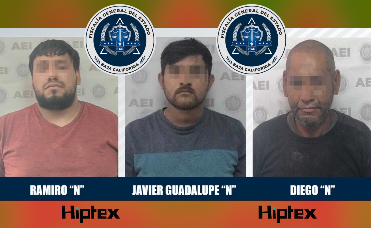 Detienen a tres prófugos de la justicia en Tecate