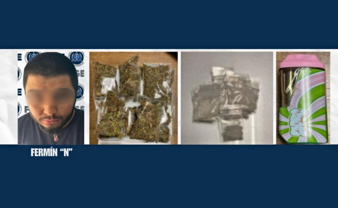 Aseguran marihuana, metanfetamina y wax durante cateo en Ensenada