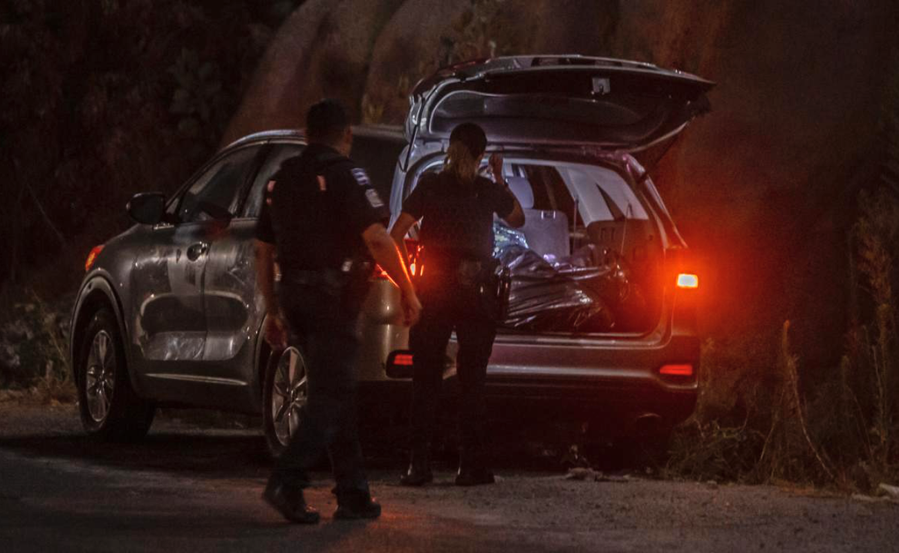 Abandonan vehículo con restos humanos en “El Soler”