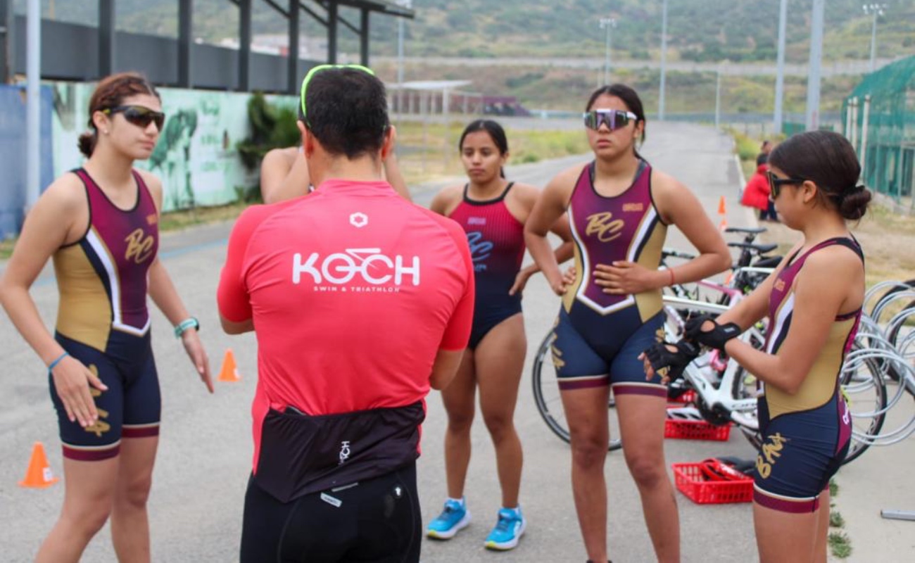 Inicia selección de triatlón de BC concentración deportiva con miras a los Nacionales CONADE