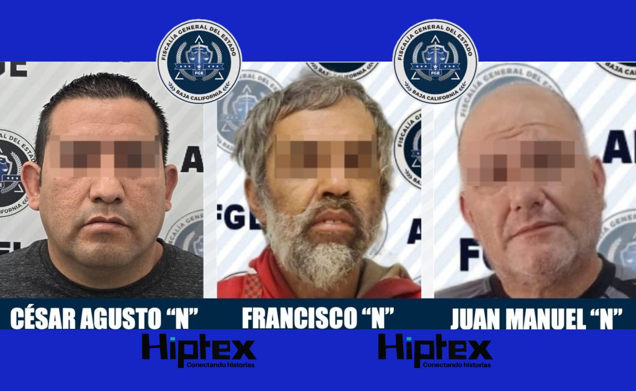 Capturan a pederasta y ladrones en Tijuana