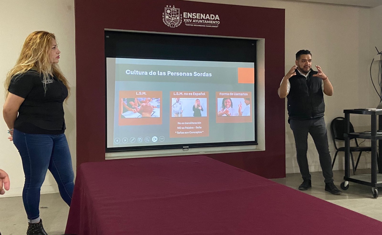 Inicia personal municipal Curso de Lengua de Señas Mexicana