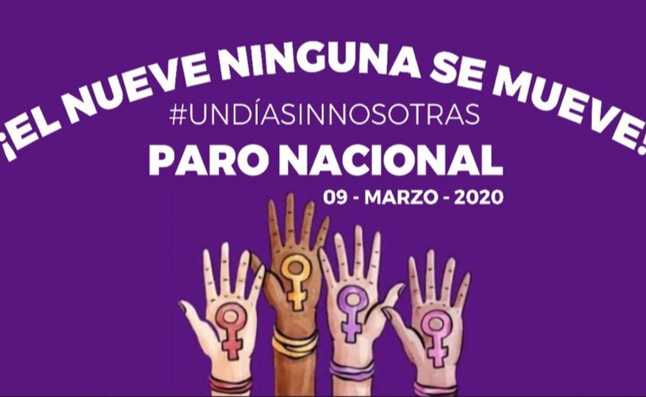 Convocan al paro nacional #UnDíaSinNosotras para el 9 de marzo