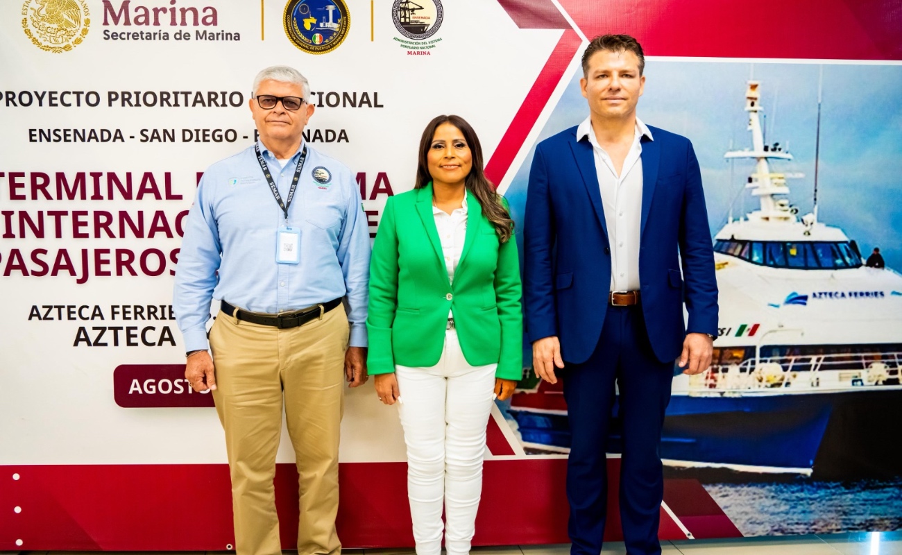 Fortalece ferri Ensenada-San Diego la movilidad marítima, vocación turística y economía del municipio
