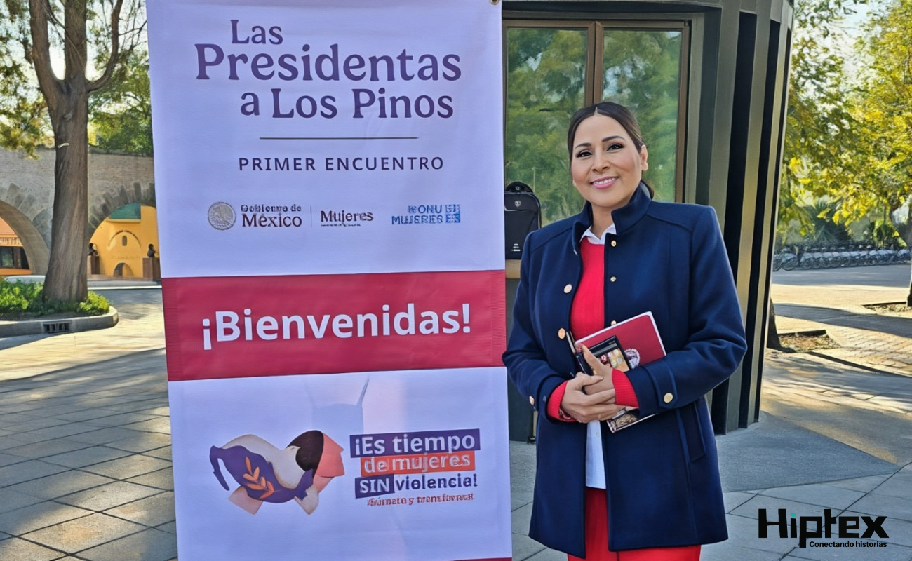 Participa alcaldesa Claudia Agatón en primer encuentro Las Presidentas a los Pinos