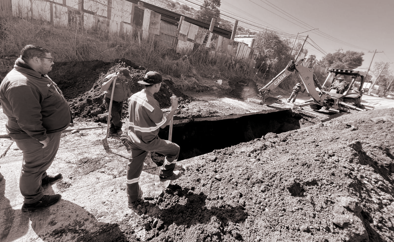 Fuga de agua provoca interrupción del servicio de agua potable en algunas colonias de Tijuana: CESPT