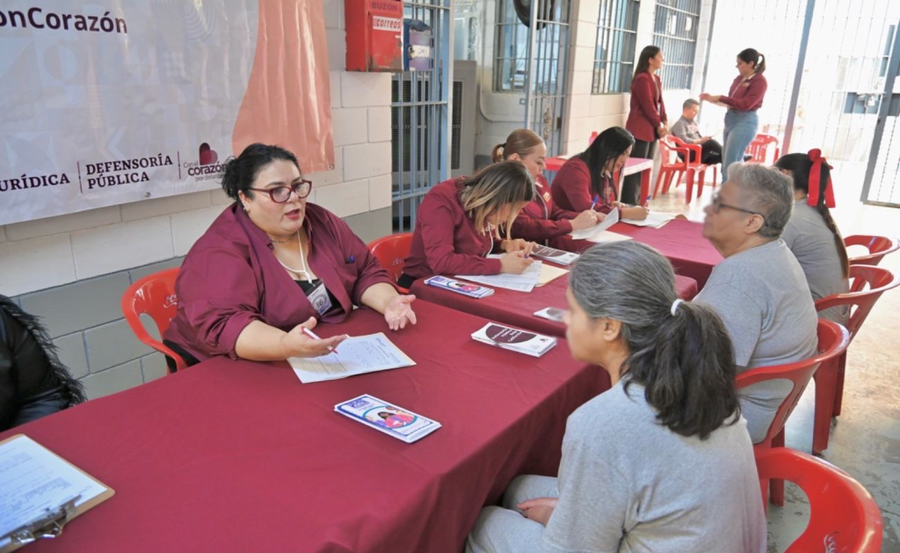 Inician jornadas “Defensoría con el Corazón” a mujeres privadas de la libertad en BC