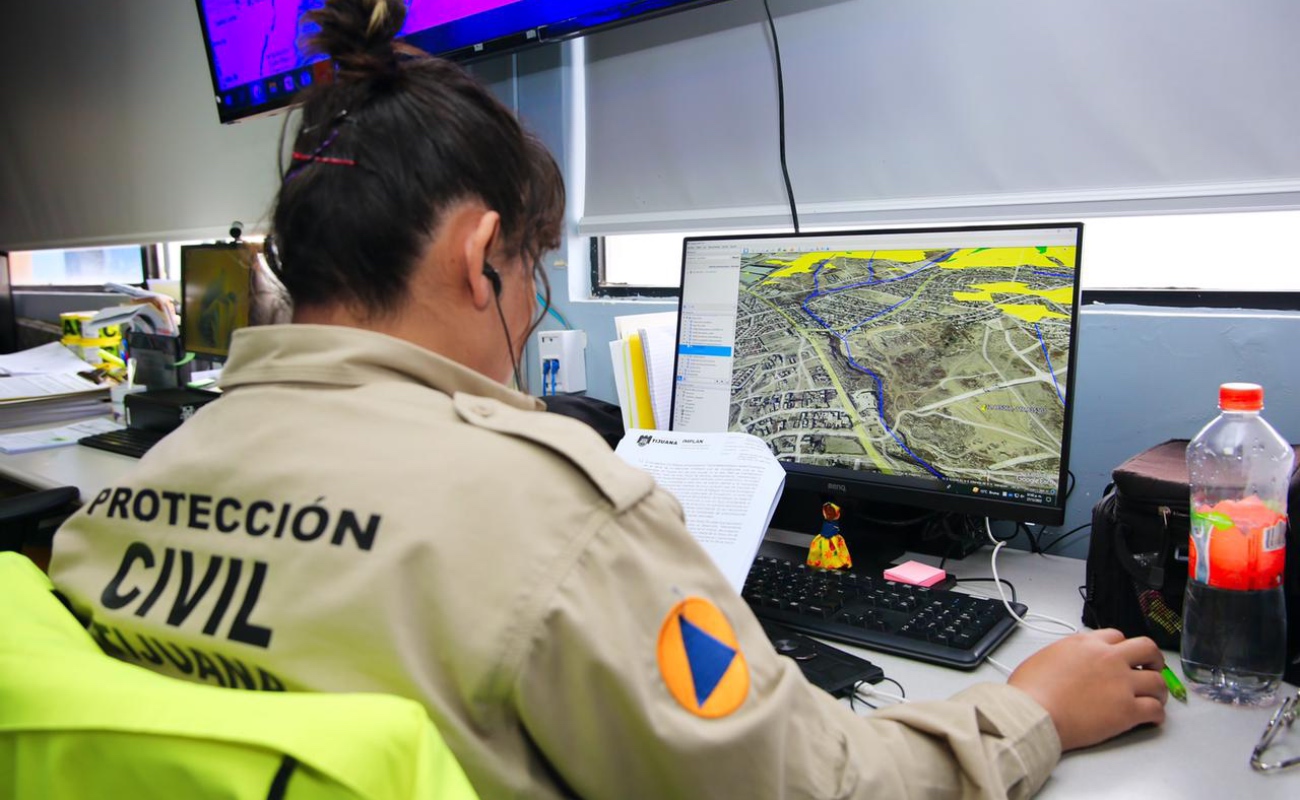 Activan en Tijuana estado de pre-alerta por pronóstico de lluvia