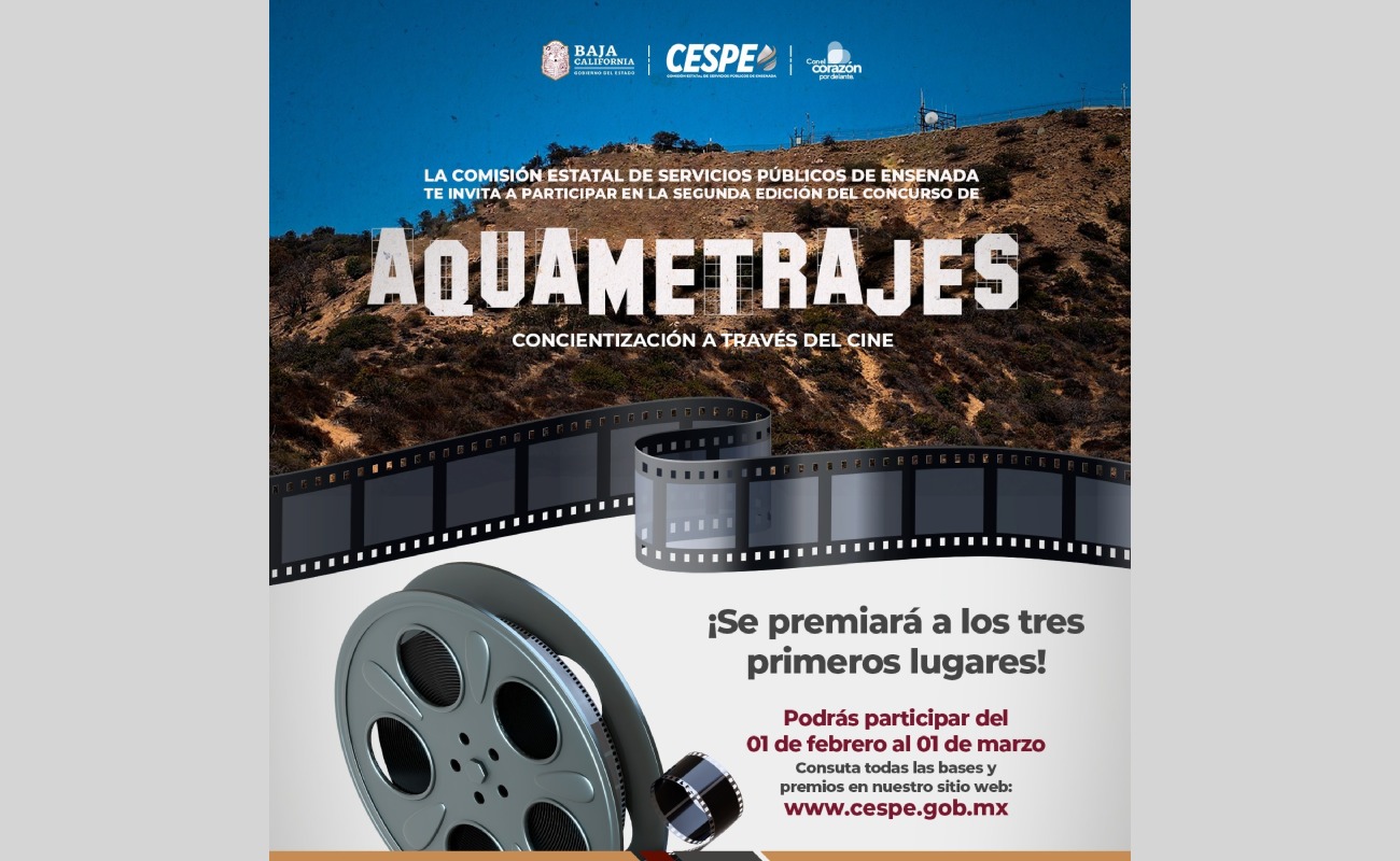 Convoca CESPE a participar en concurso “Aquametrajes 2024: concientización a través del cine”