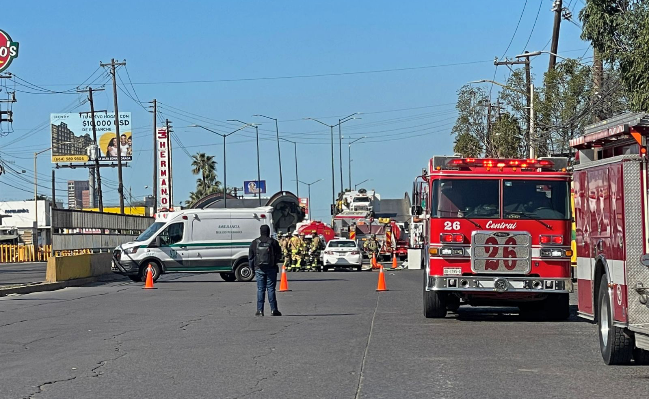 Fuga de gas en inmediaciones de la Clinica 20 del IMSS