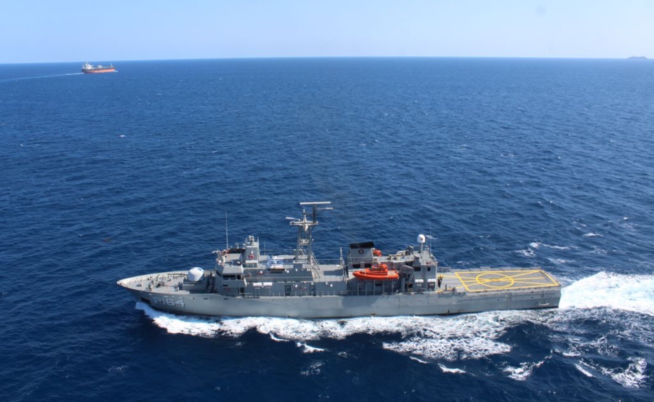Realizan Armada de México, USNAVY y Marina Real de Canadá ejercicio con buques en Ensenada