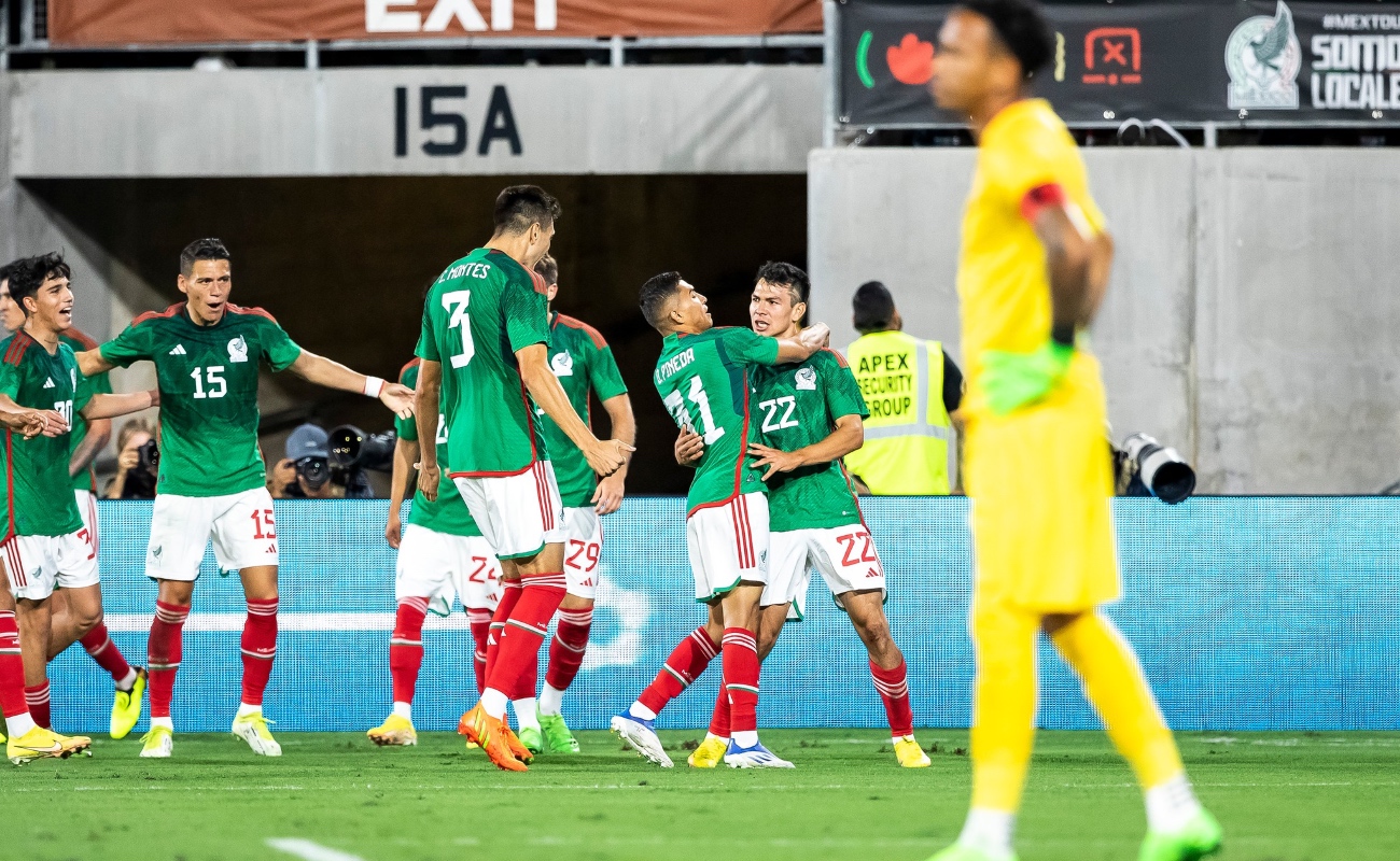 Saca México apretado triunfo ante Perú, en juego de preparación para Qatar