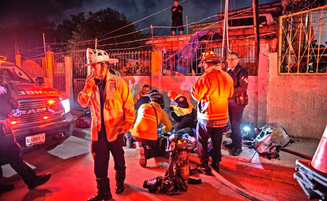 Muere pareja de la tercera edad en incendio de vivienda en Mariano Matamoros