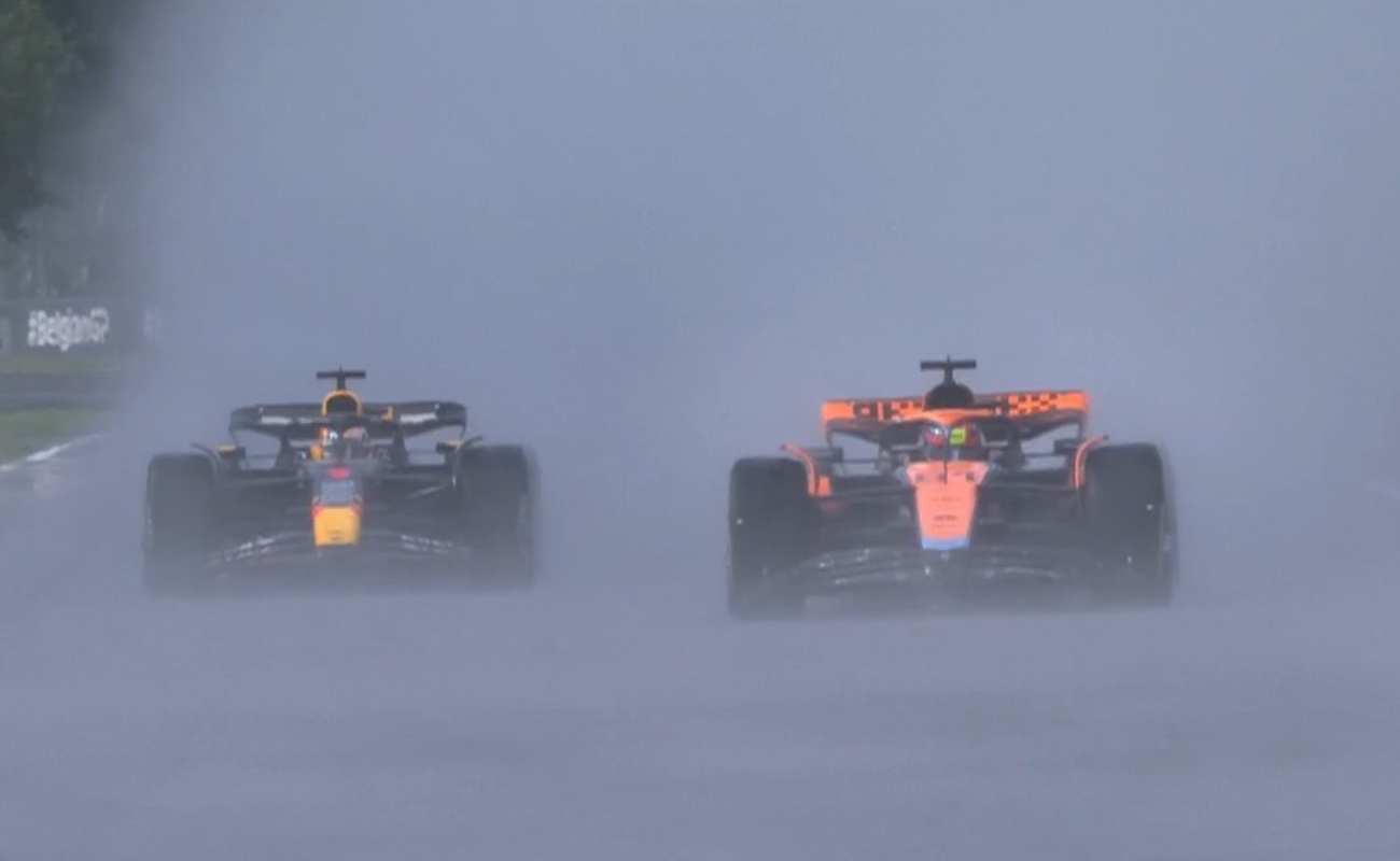 Cede la lluvia para la Sprint Race del GP de Bélgica
