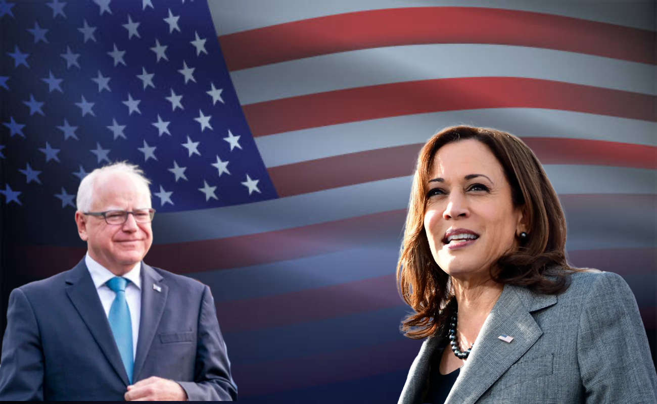 Elige Kamala Harris a gobernador de Minnesota Tim Walz como compañero de fórmula presidencial