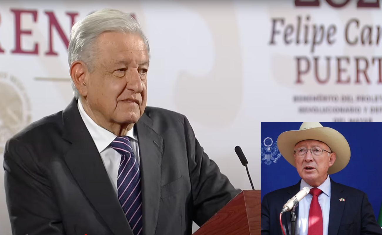 Califica AMLO de “desafortunadas e imprudentes” declaraciones del Embajador Ken Salazar, sobre Reforma Judicial