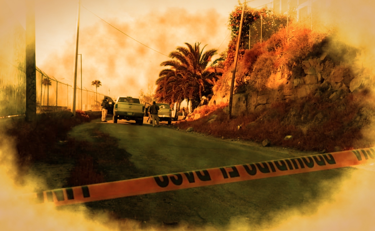 Dejan cadáver maniatado en zona turística de Ensenada
