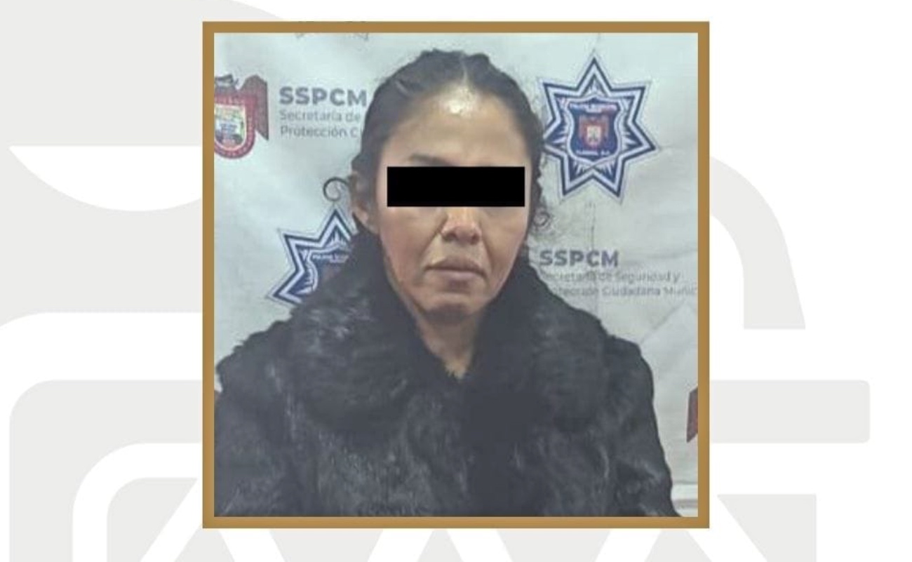 Captura Policía Municipal a mujer por asalto con violencia