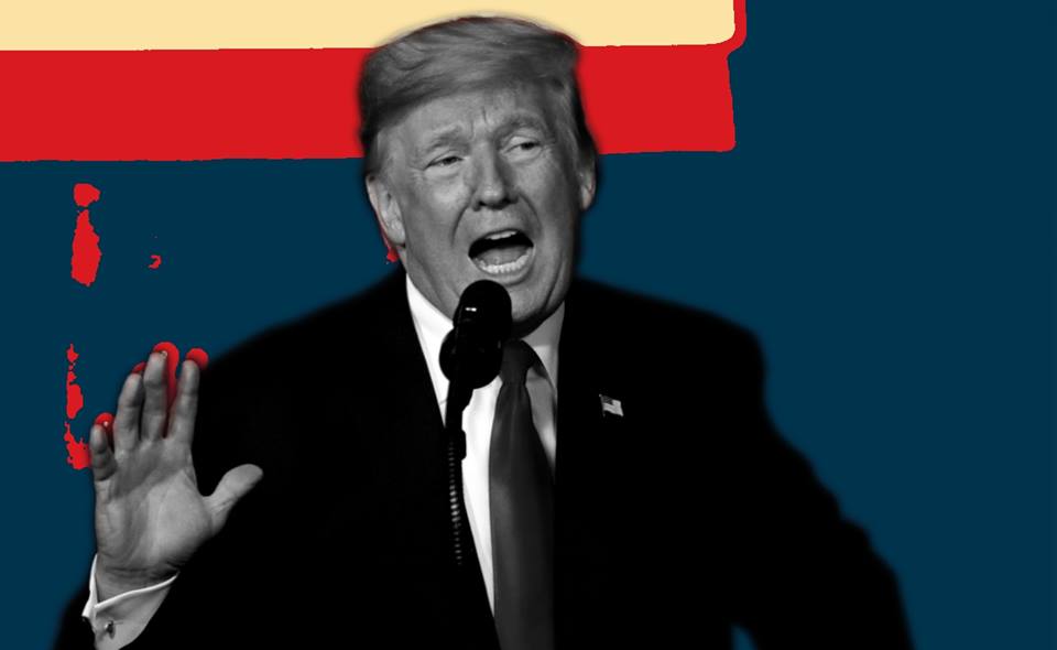 Relaja Trump discurso hacia caravana: "será muy difícil detenerla sin muro"
