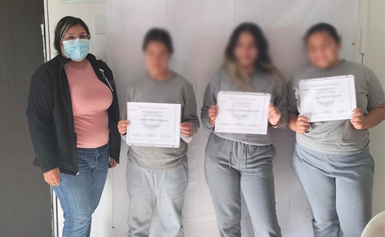 Finaliza programa Vive sin Violencia en Centro de Internamiento para Adolescentes en Tijuana