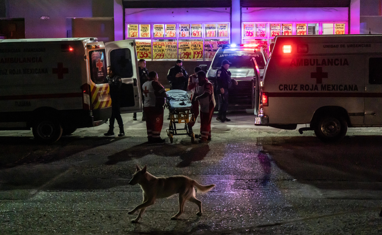 Balean a sujeto frente a un supermercado en la colonia Miramar