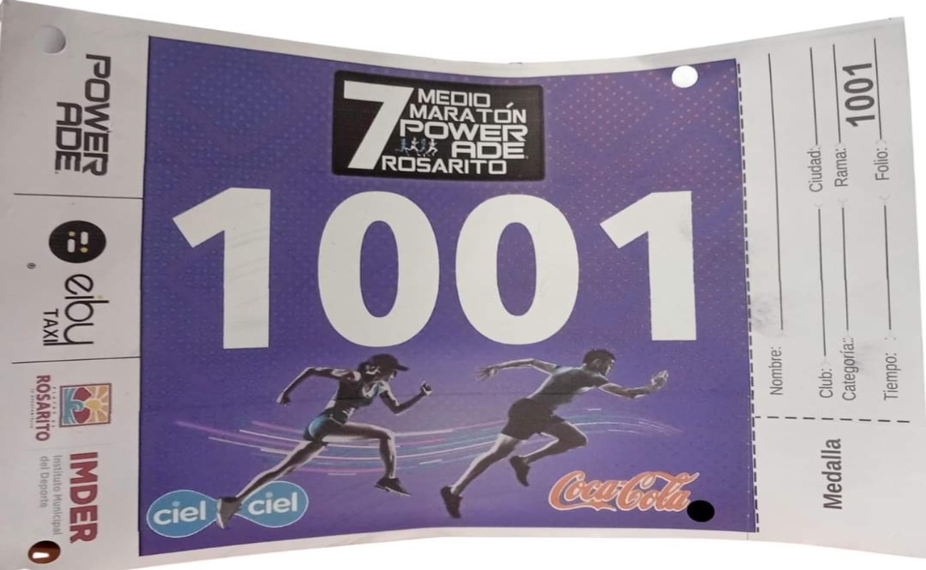 Listo Imder para el “7mo. Medio Maratón Powerade Rosarito Edición Internacional 2023”
