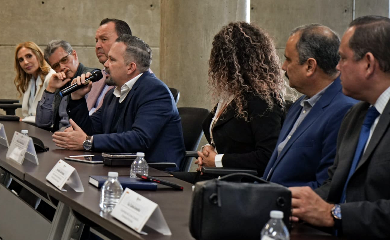 Sostiene secretario de Seguridad primera reunión con empresarios de Tijuana