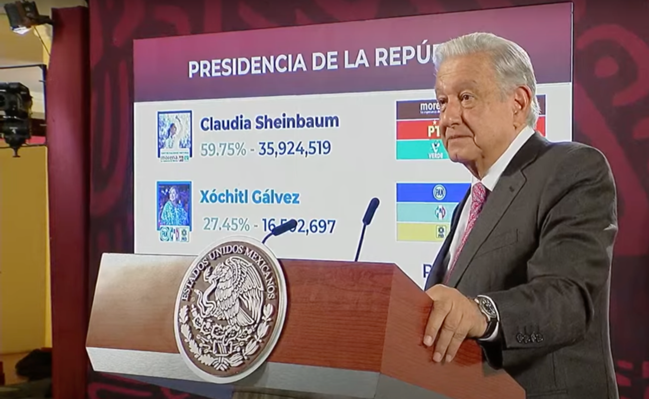 De “históricas” califica el presidente López Obrador las elecciones tras revisión del INE