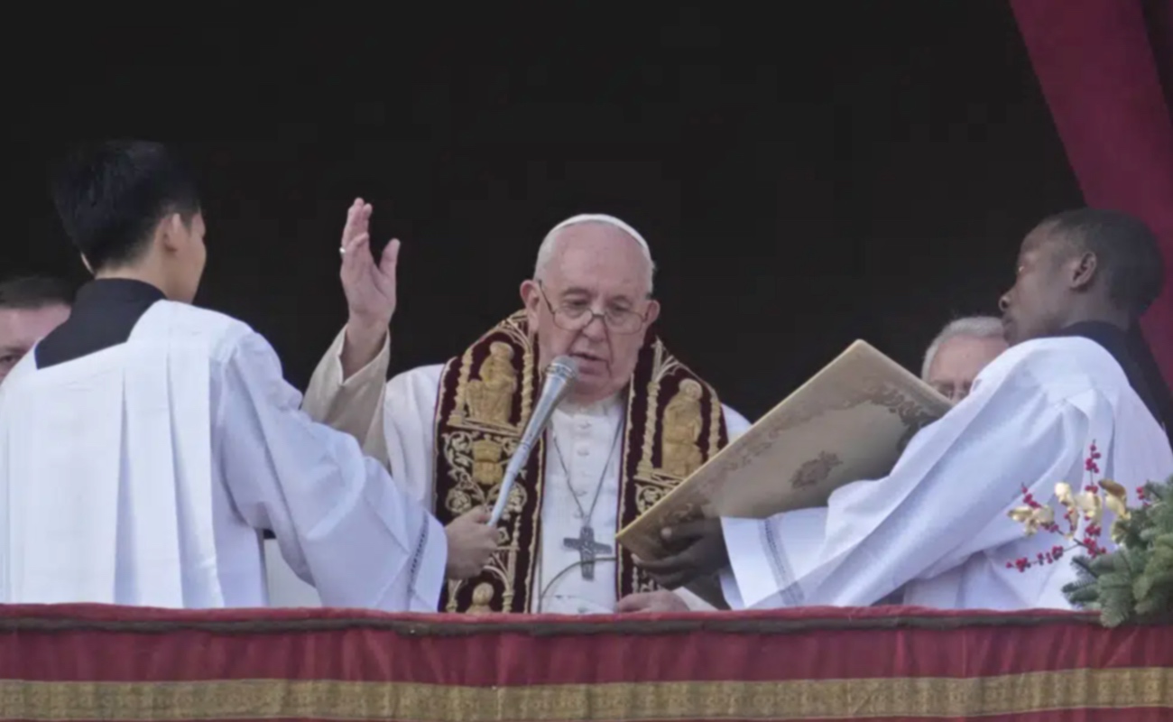 Vientos helados azotan a la humanidad en Navidad: Papa Francisco